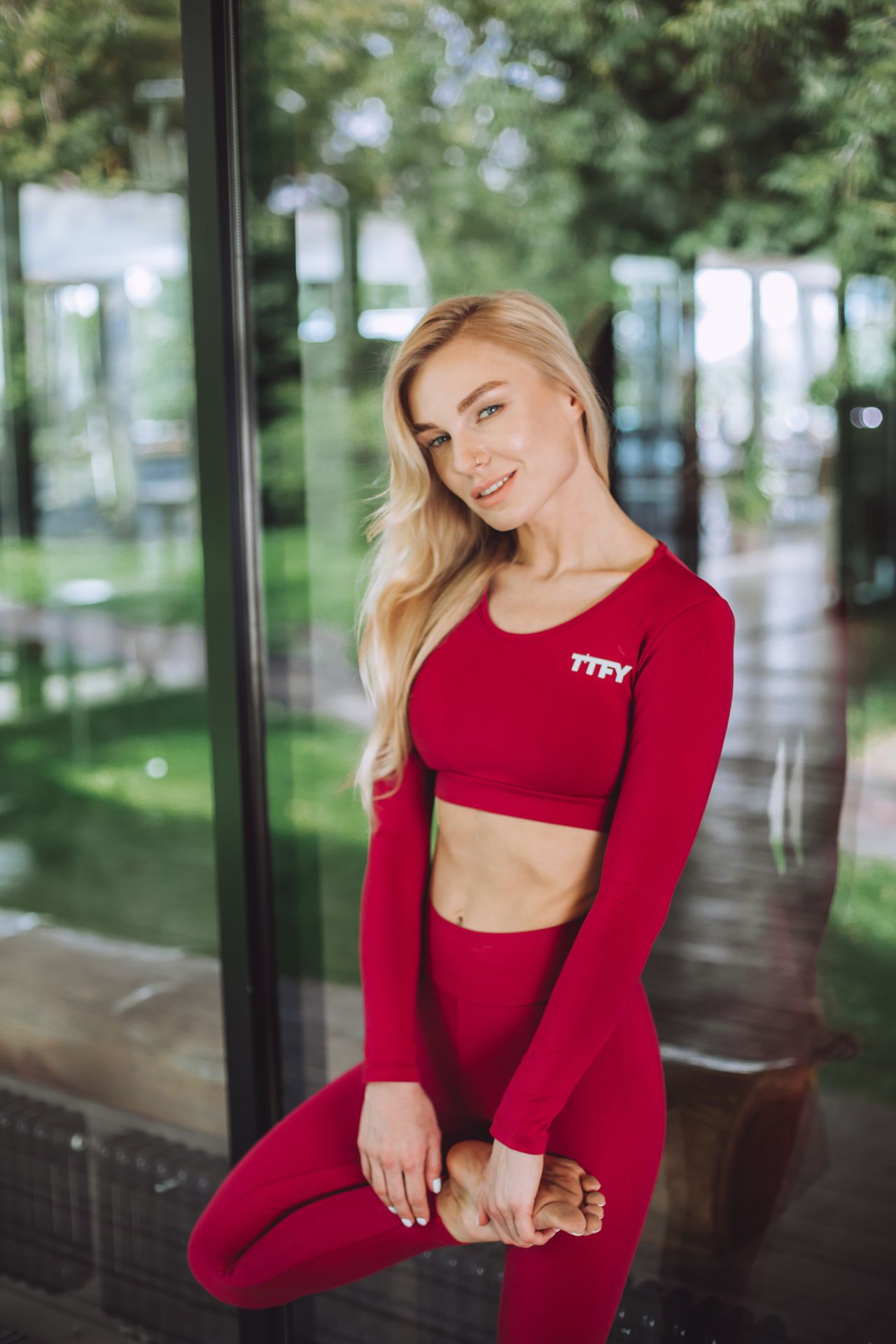 Легинсы для фитнеса Londrina Fuchsia  TTFY.ru