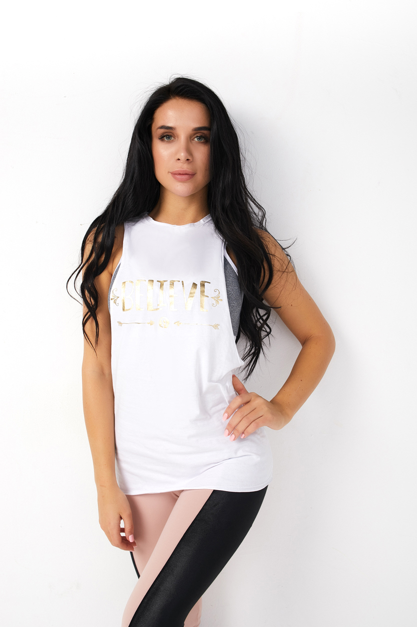 Женская спортивная футболка Blusa Believe  TTFY.ru