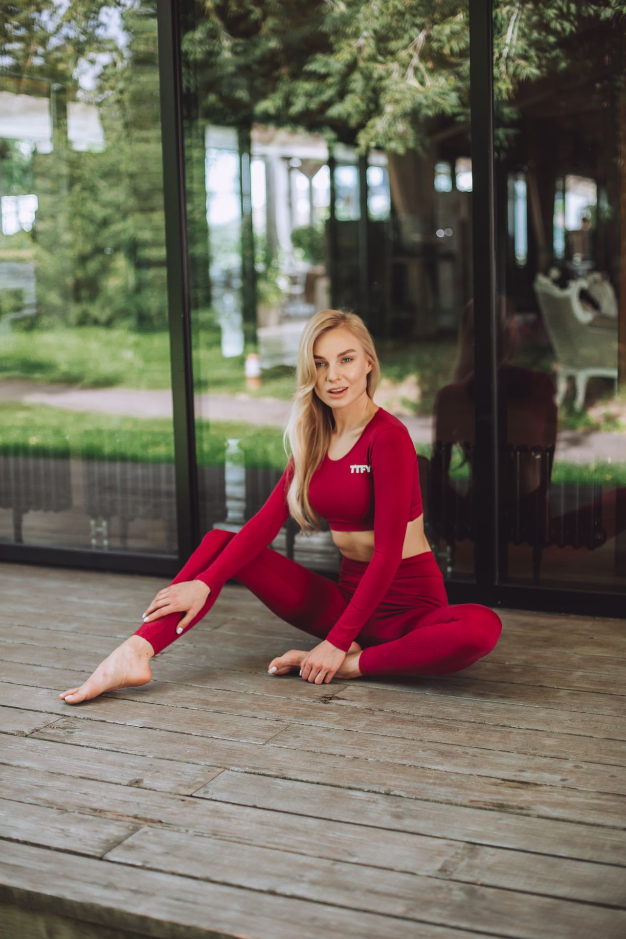 Легинсы для фитнеса Londrina Fuchsia  TTFY.ru
