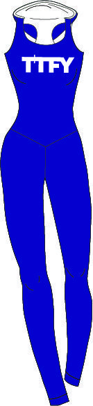 Комбинезон для фитнеса Princess PushUp Azul  TTFY